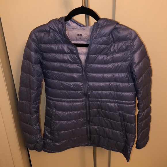 uniqlo ultra light down hooded coat